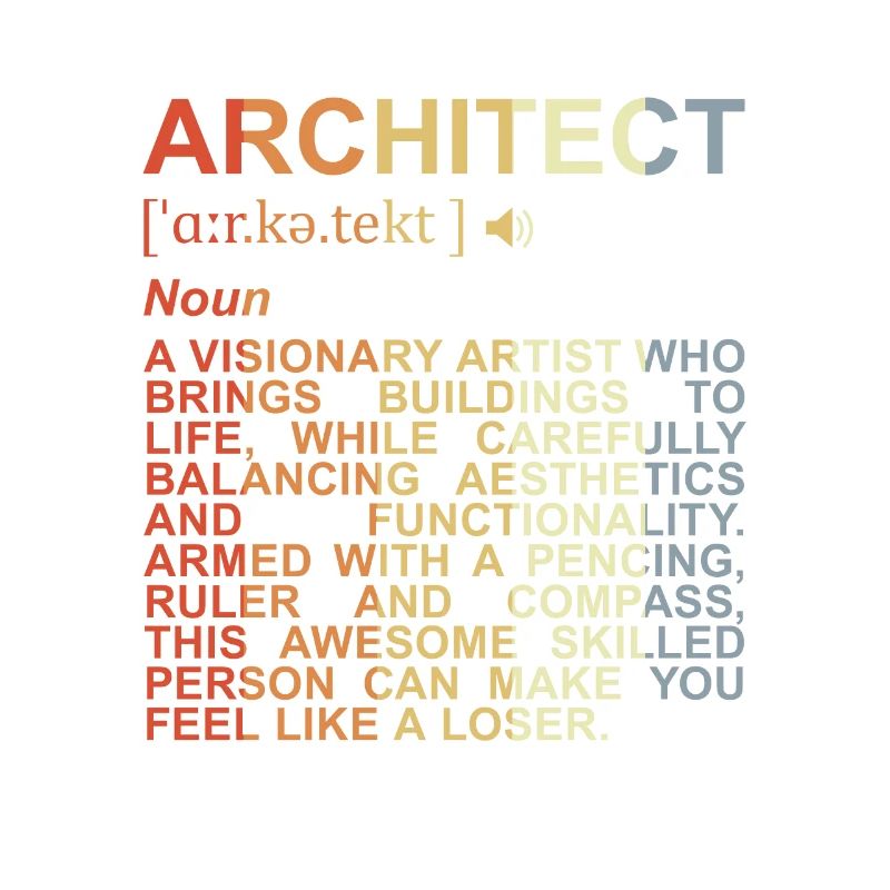 Architecte Explication des termes