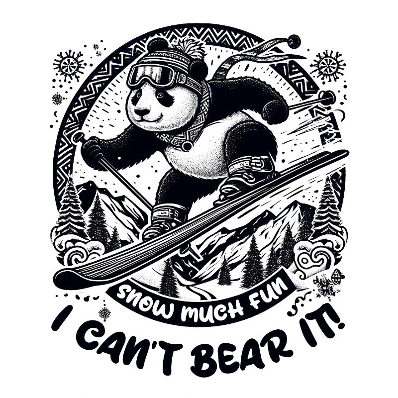 Powder Panda: Snow Much Fun, I Can't Bear It!