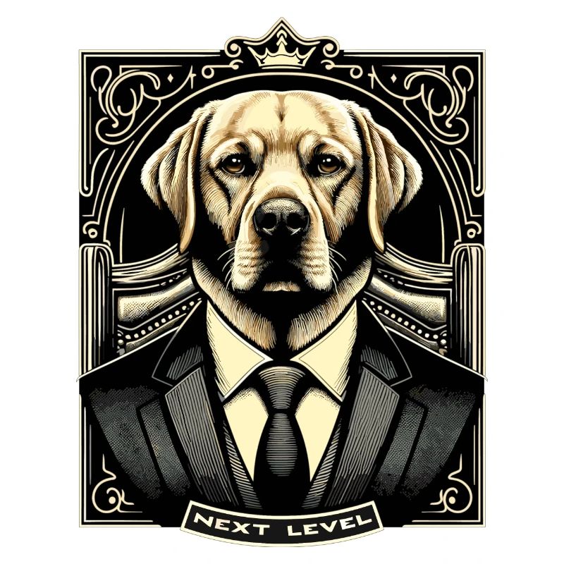 Dudley Labrador Anzug Next Level Hund Geschenk