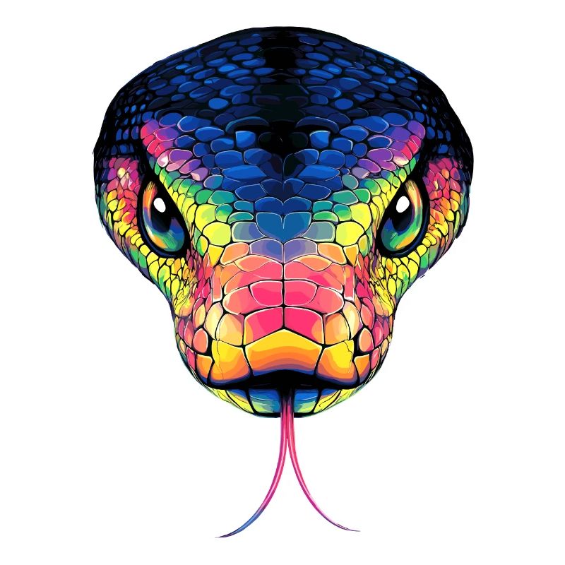 Schlange Python Kobra Mamba Klapperschlange Snake