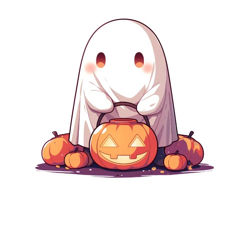 Ghost Ghost Pumpkin Lantern Halloween Gift