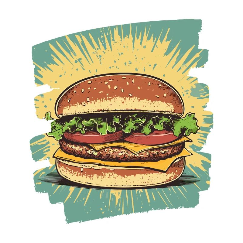 Burger Retro