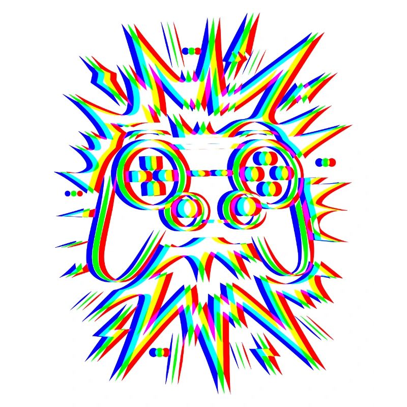 Glitch Controller – Gaming Explosion
