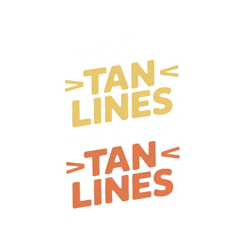 Mes lignes de bronzage ont des lignes de bronzage Coups de soleil