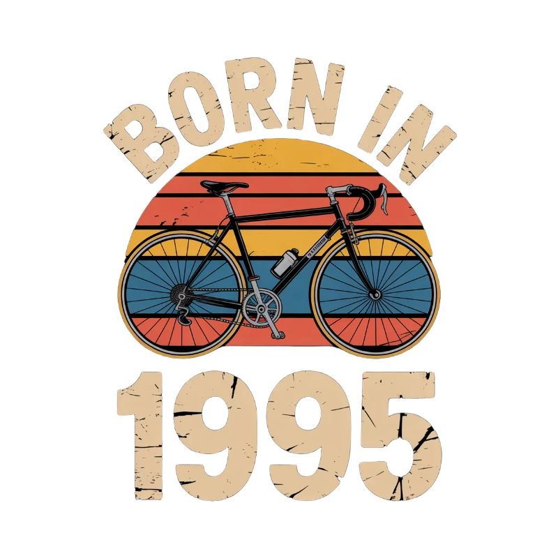 Né en 1995 Retro Bicycle Design