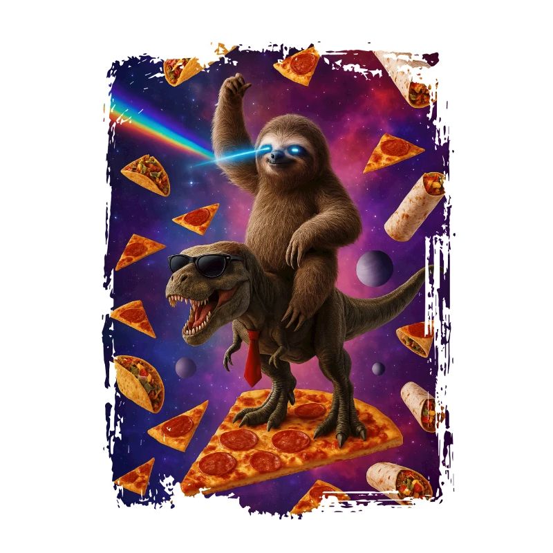 Space Explorers Dragon and Sloth