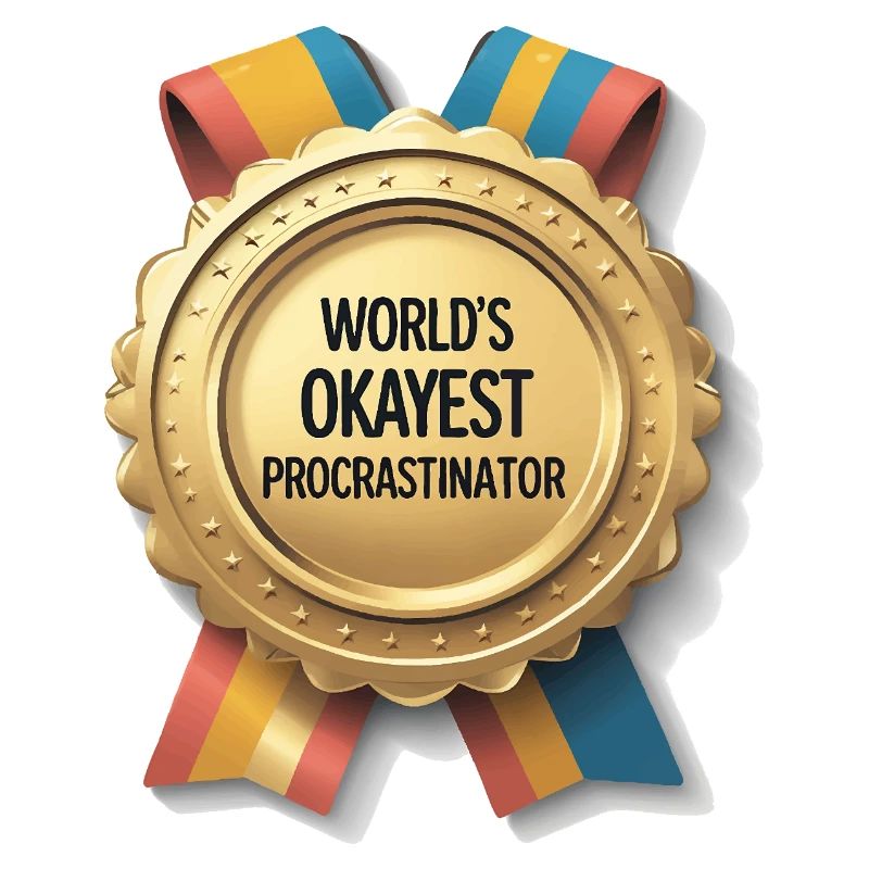 Le meilleur procrastinateur de progrès au monde
