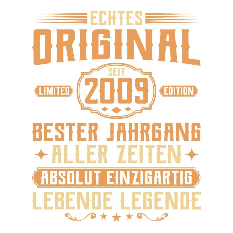 Echtes Original seit 2009 - 16. Geburtstag