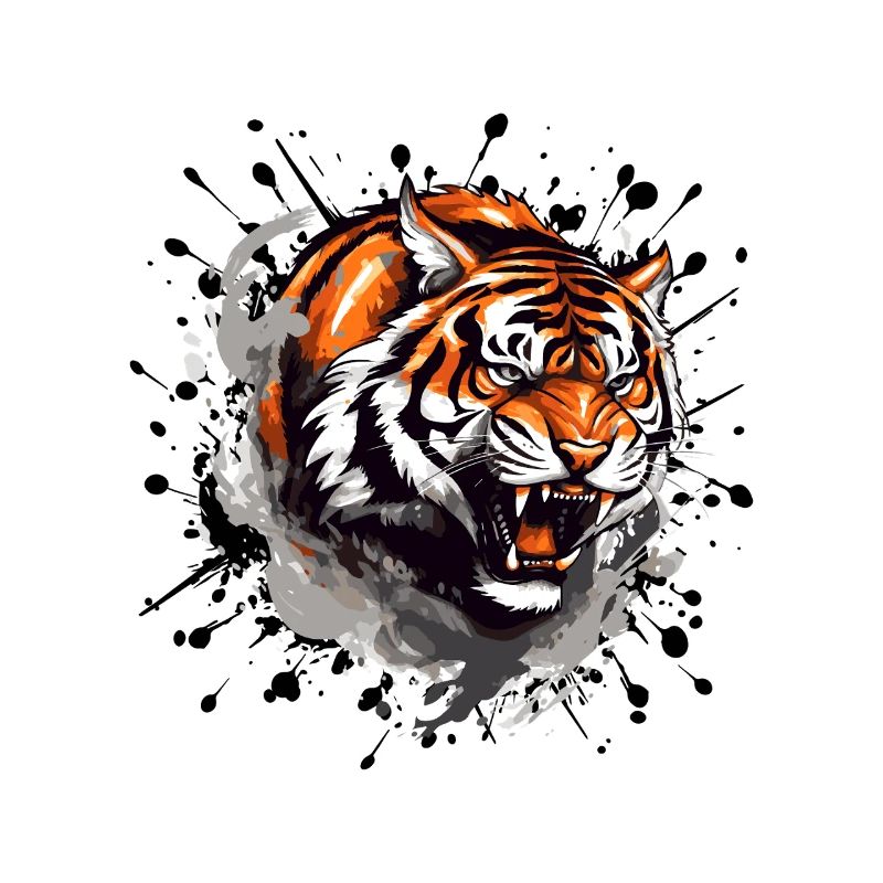 Tiger Powerful