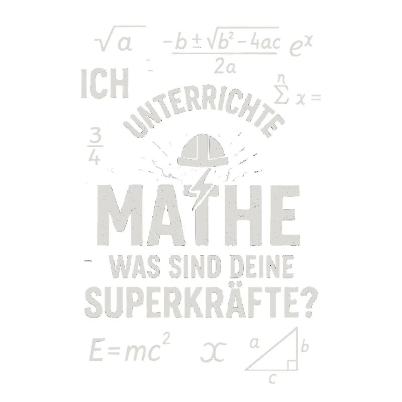 Mathe Superkräfte – Ich unterscheide Mathe Lehrer