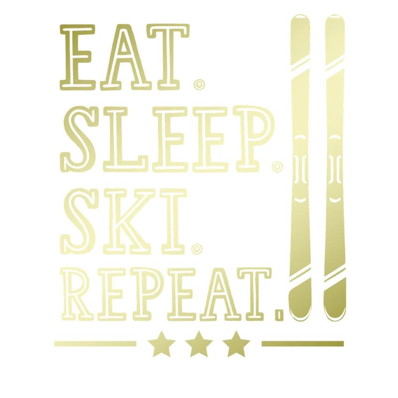 Manger dormir Ski Répéter