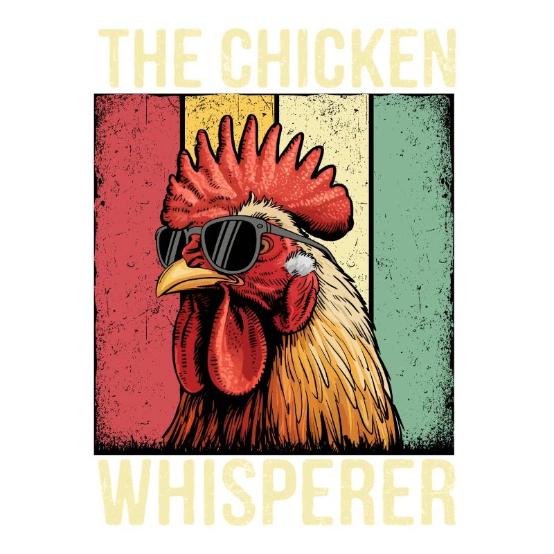 The Chicken Whisperer Retro Tee