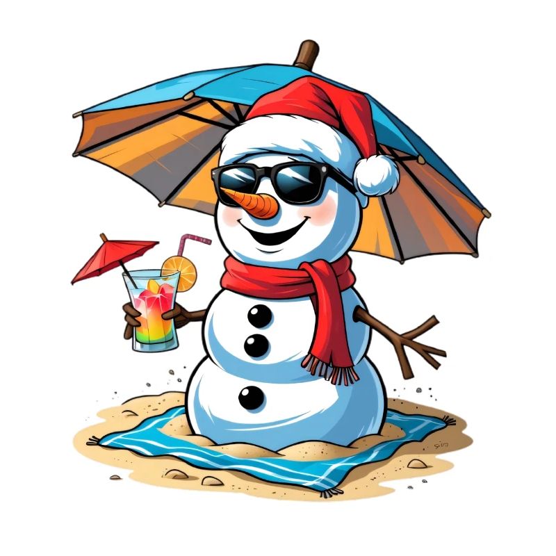 Beach Snowman Remix