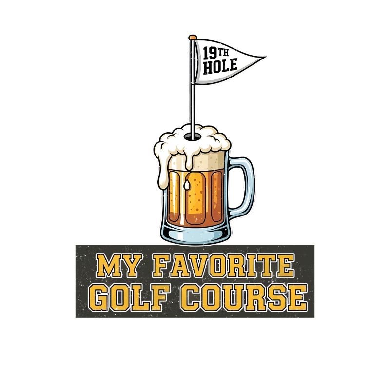 Mein Lieblings Golfplatz Bier