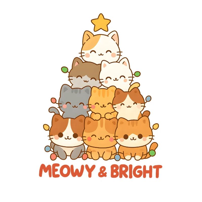 Meowy and Bright Cat Stack, Love Kittens 