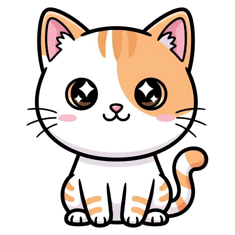 Kawaii Calico Kitty
