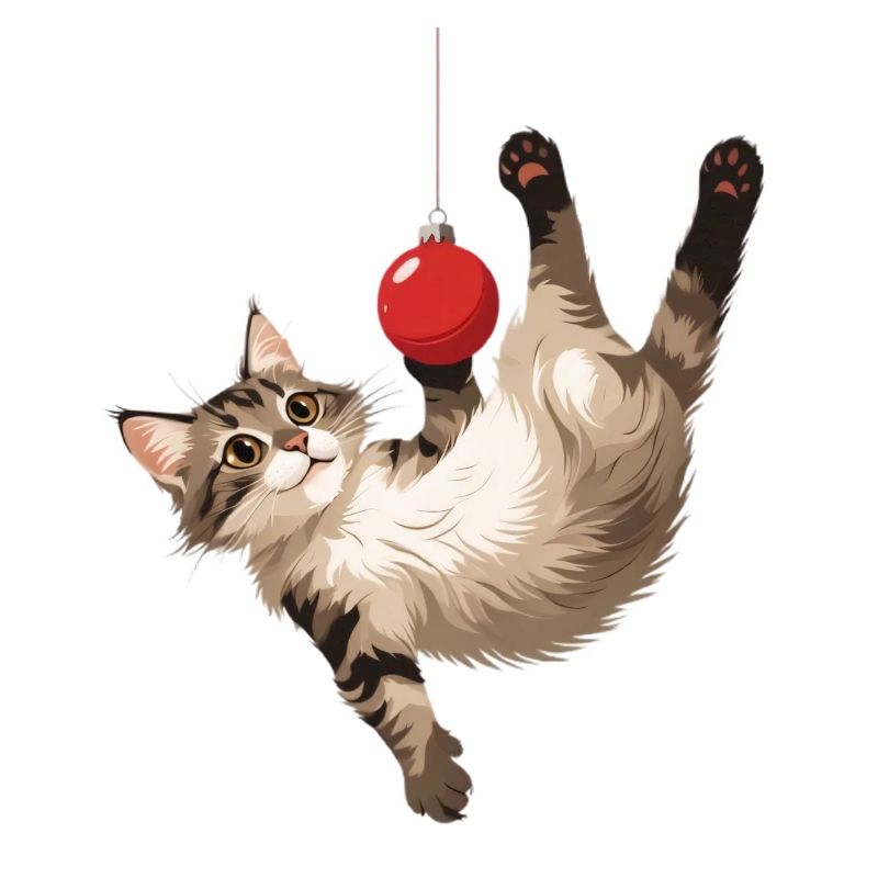 Cat acrobat ball game