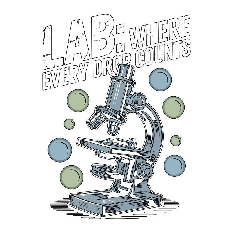 Lab Technician Lab Where Every Drop Scientist