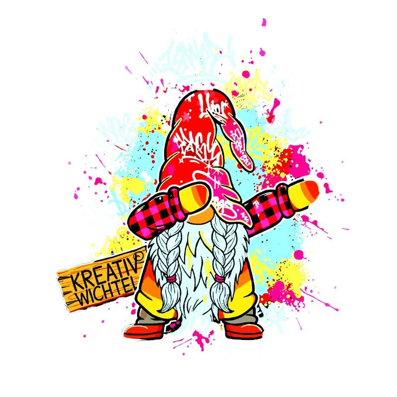 CREATIVE GNOME Dab Graffiti Artist XMas
