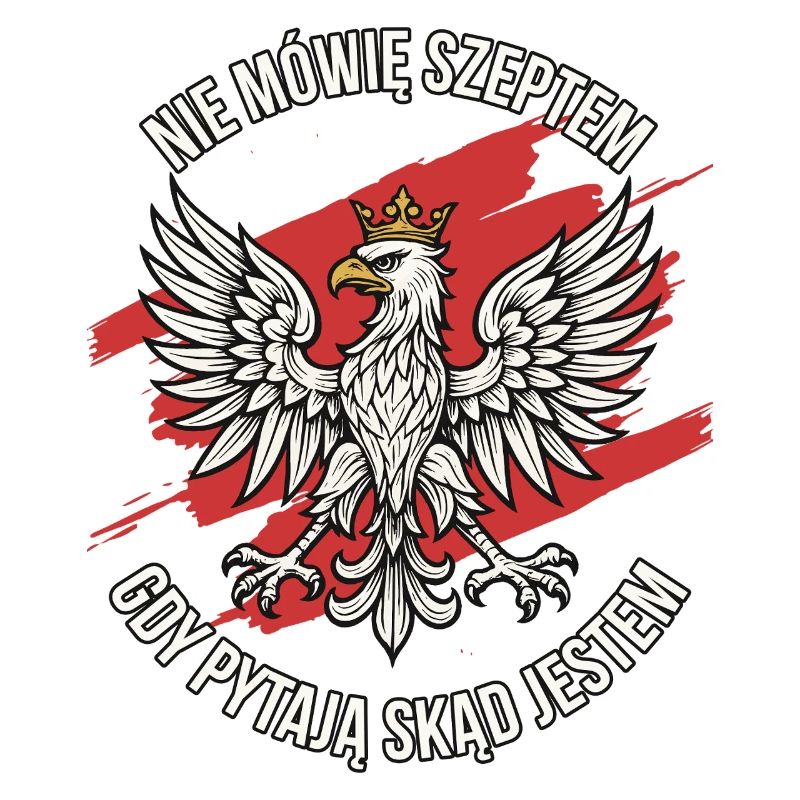 Polish Eagle Pride Statement Design