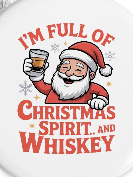 Weihnachts-Whiskey-Weihnachtsgeist