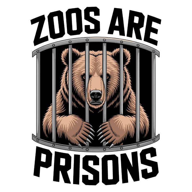 Bär hinter Gittern Motiv