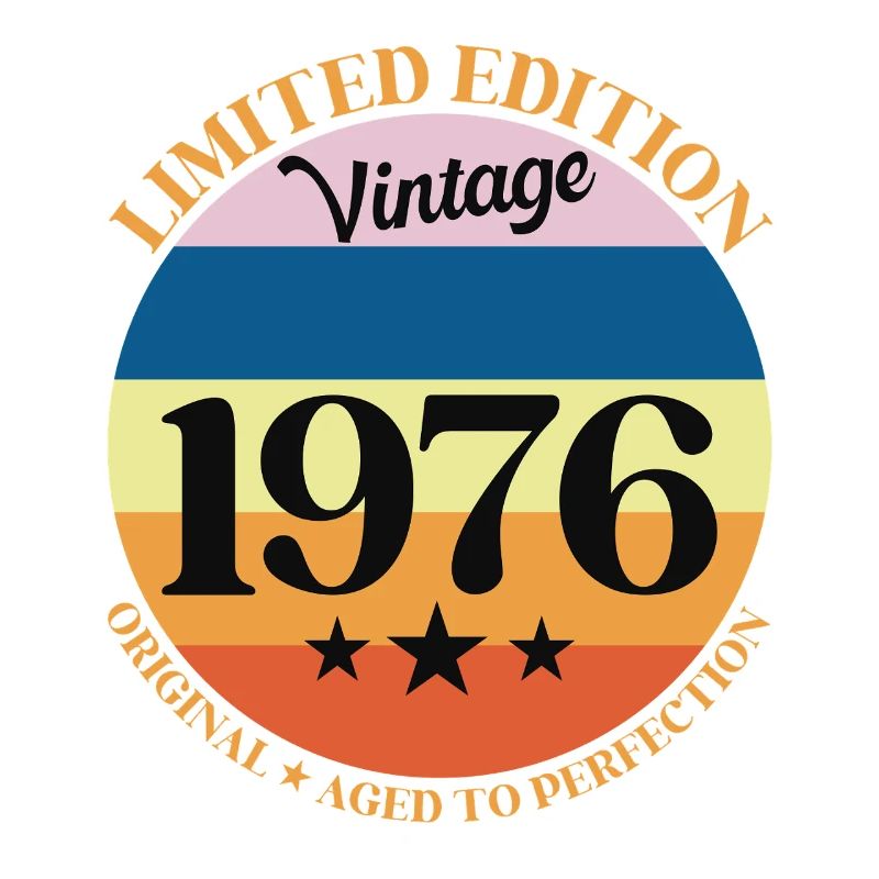 1976 Vintage Geburtstagsgeschenk 76