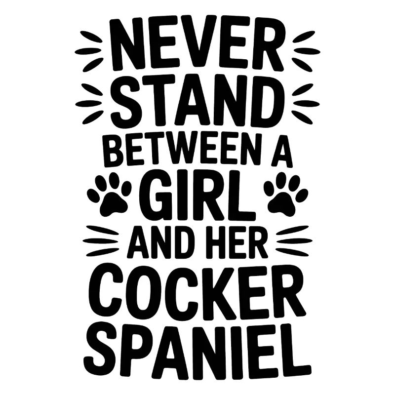Cocker Spaniel faisant une blague Cadeau de cocker spaniel