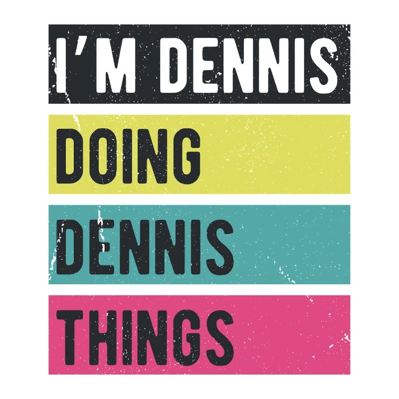 Ich bin Dennis und mache Dennis Things Retro Colors