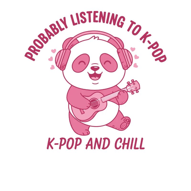 Probablement en train d’écouter de la K-Pop et du Chill Panda