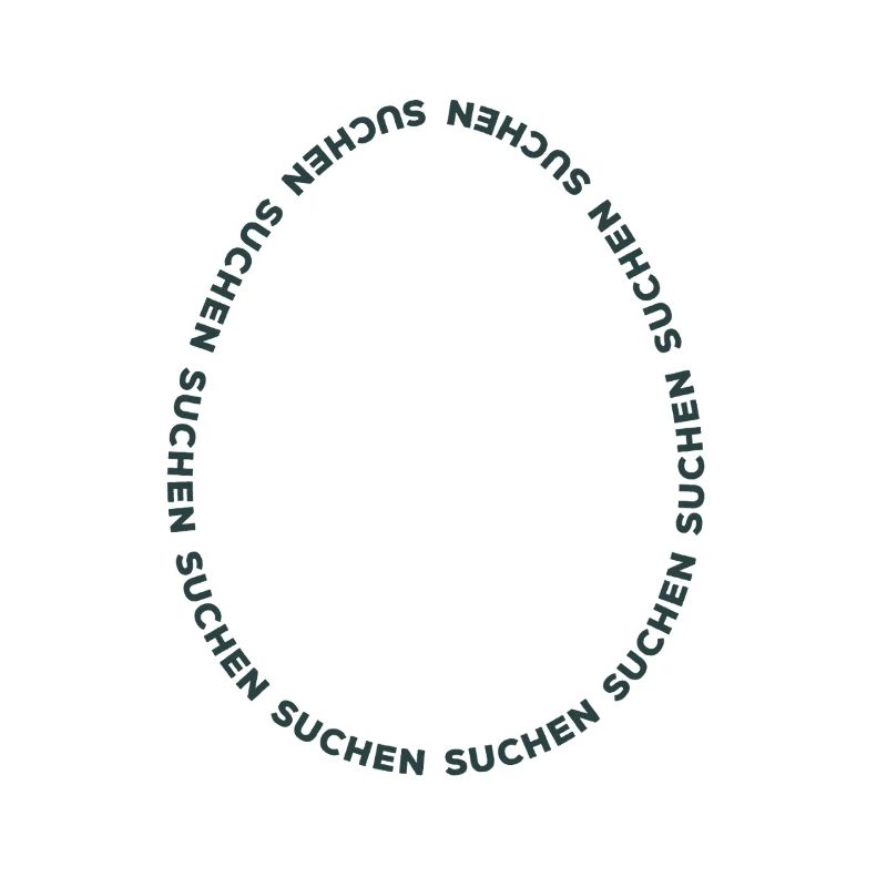 Happy Easter - Easter Egg Search - Typography