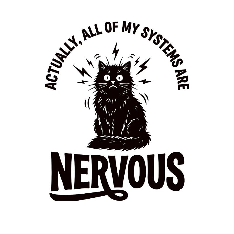 Vraie ironie : déclaration sur le système nerveux du chat