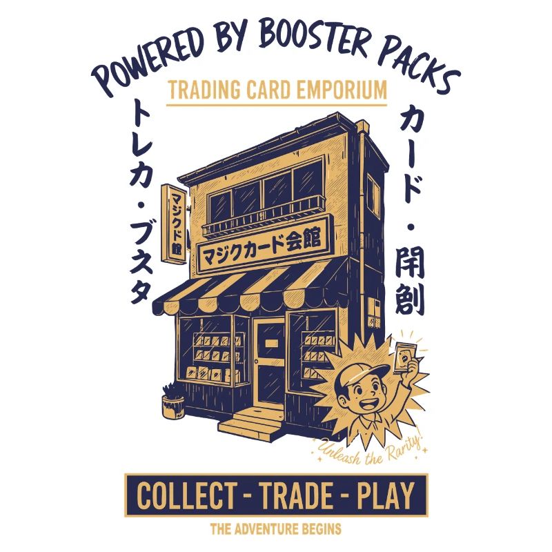 Propulsé par des boosters Collection de cartes à collectionner