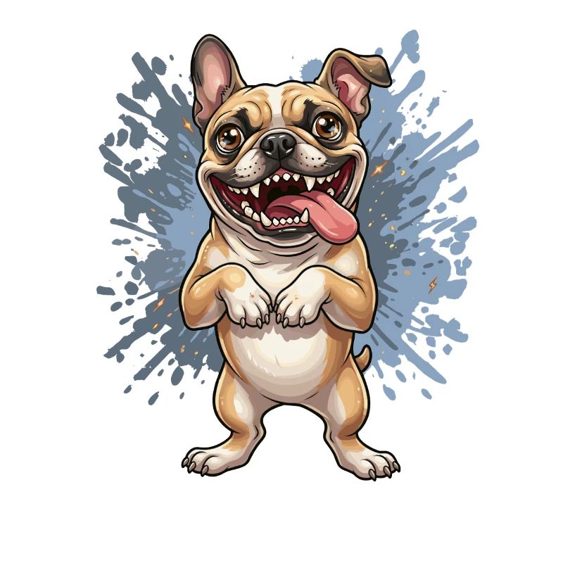Pug Pose Splash