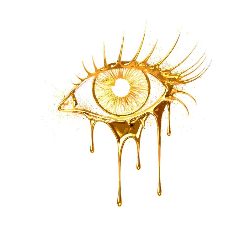 Regard d’œil doré