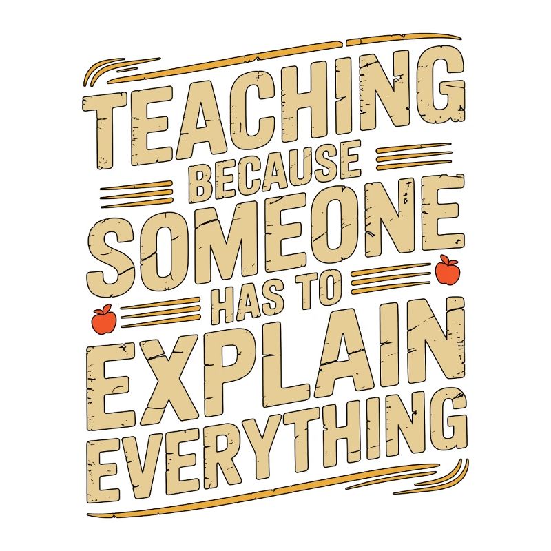 Elementary Teacher Teaching Because School Tutor