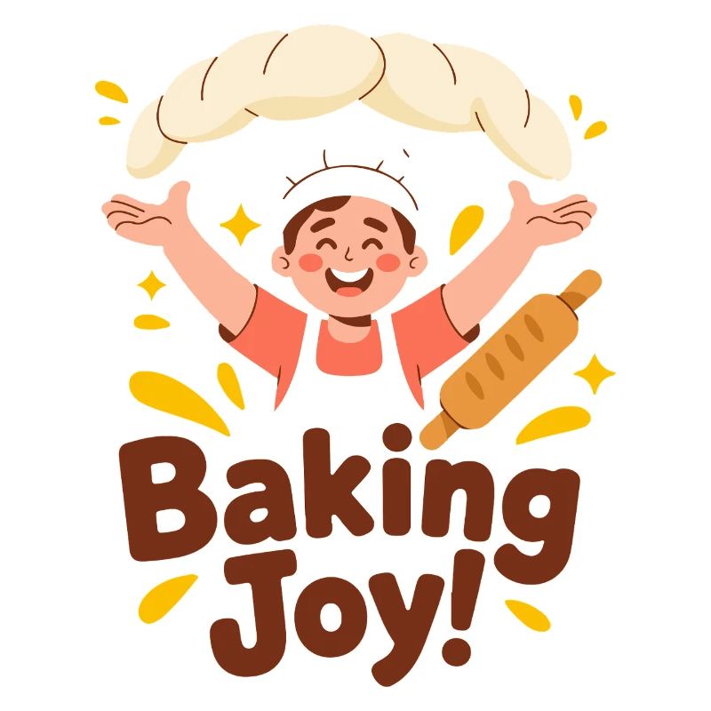 Baking Joy Cartoon Chef