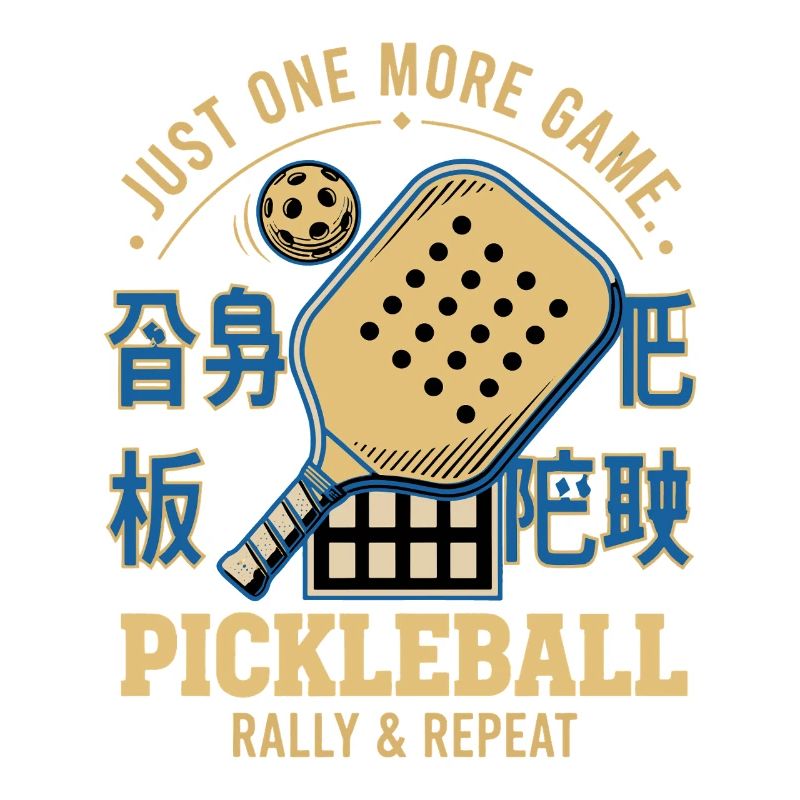 Pickleball : Encore un match : Répéter Drôle