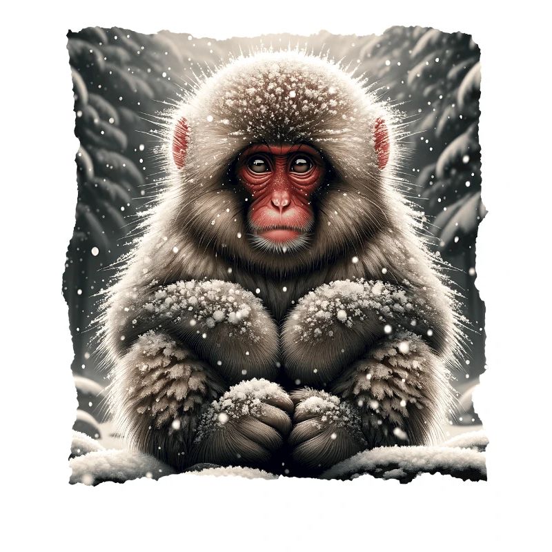 Singe des neiges de Schneeaffe