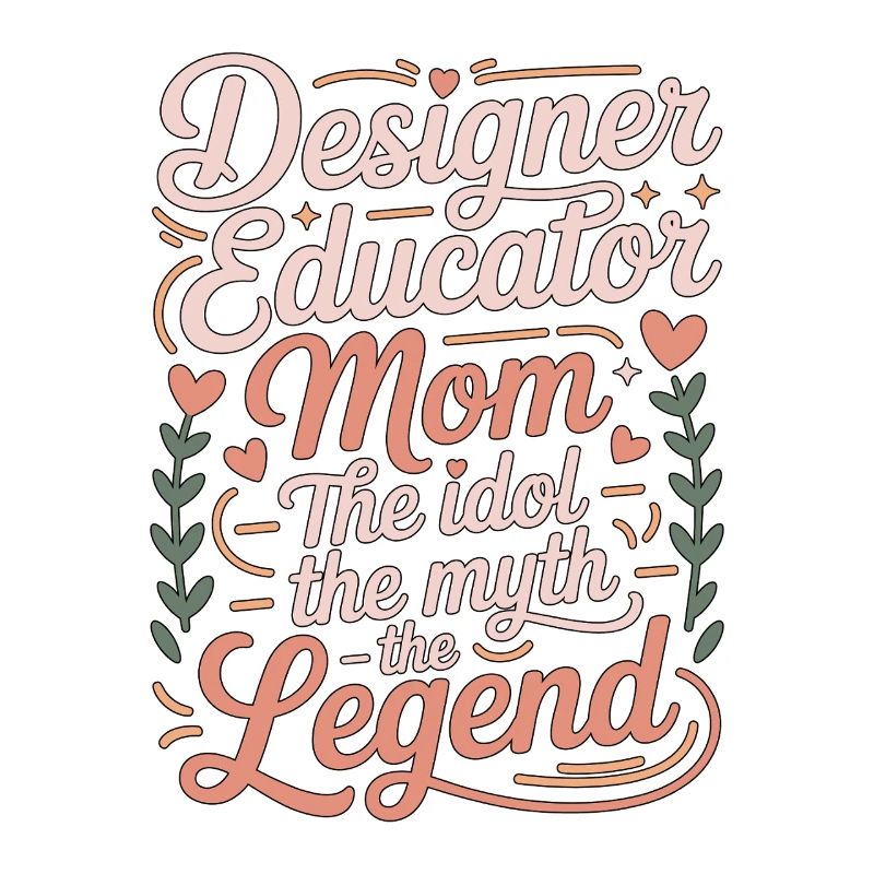 Designer Educator Mom The Idol The Visual Designer