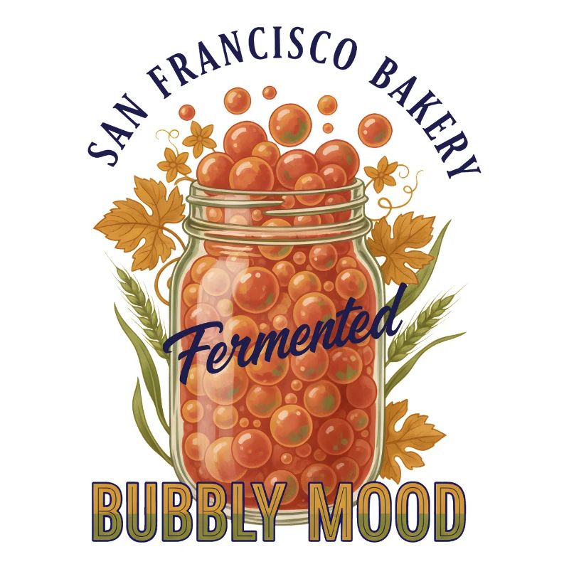 Sourdough Bread Baking Fermented Bubbly Mood