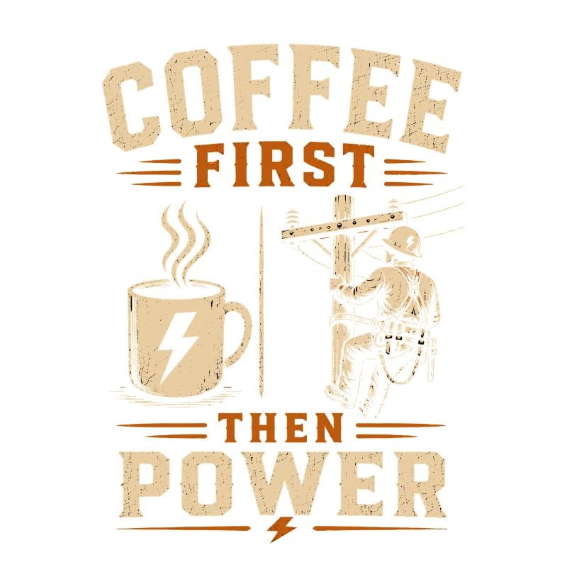 Stromleitung Kaffee Elektriker Technik