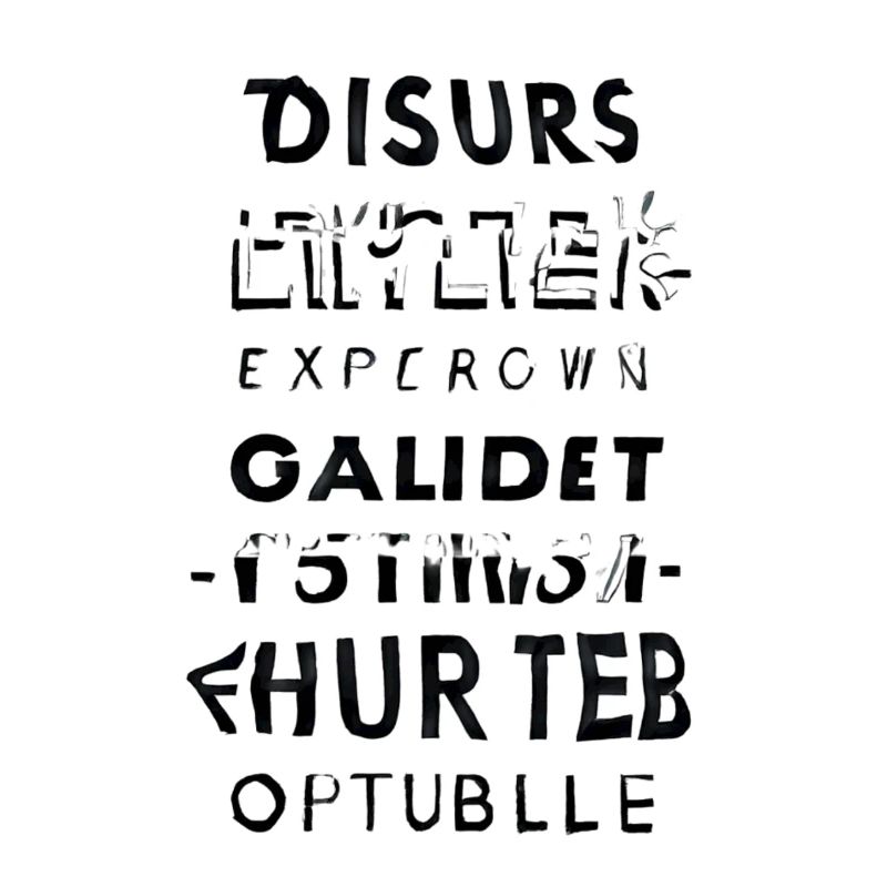 Glitch text cascade
