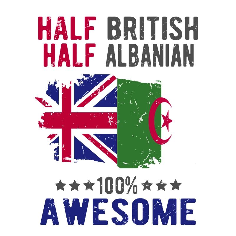Half British Half Albanian