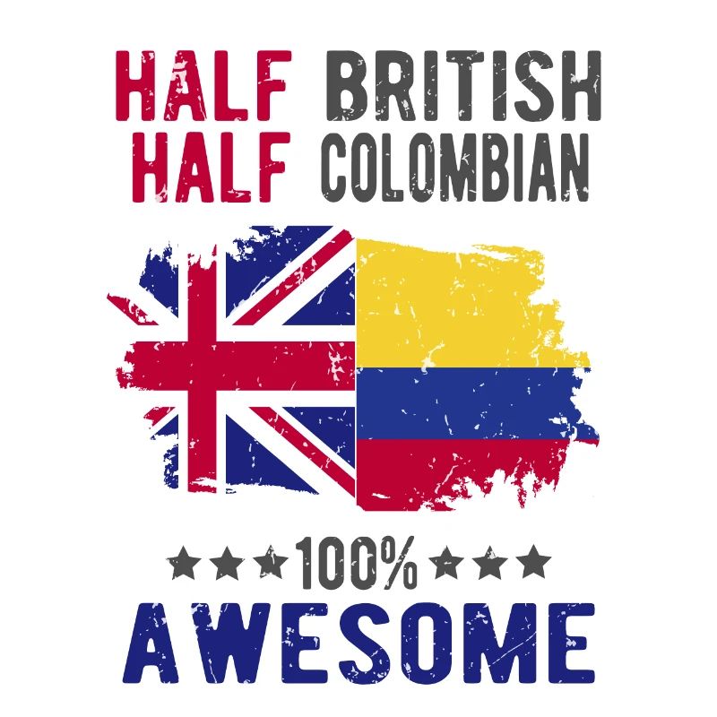 Half British Half Colombian
