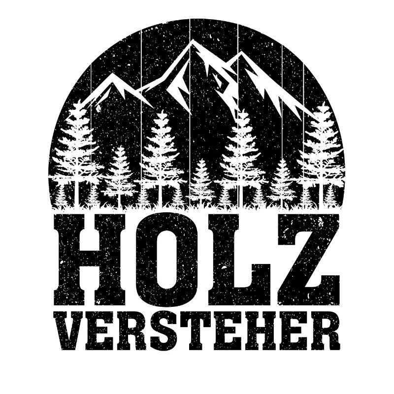 Holzversteher Chainsaw Retro Forest Woodworker