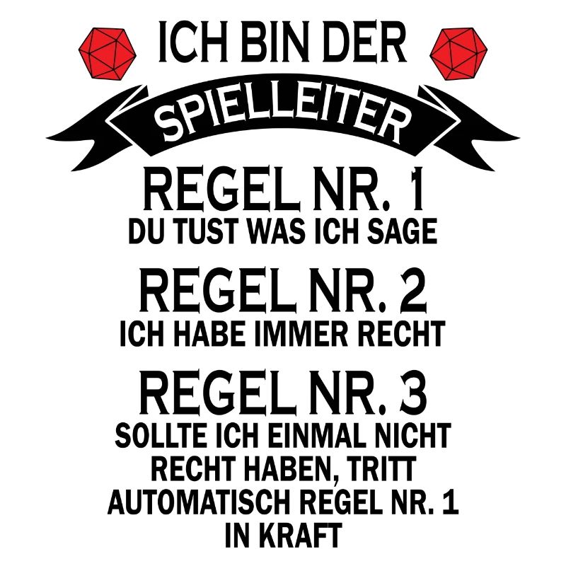 Game Master RPG Nerd Geek Gift