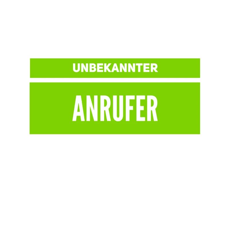 wer ruft da an?