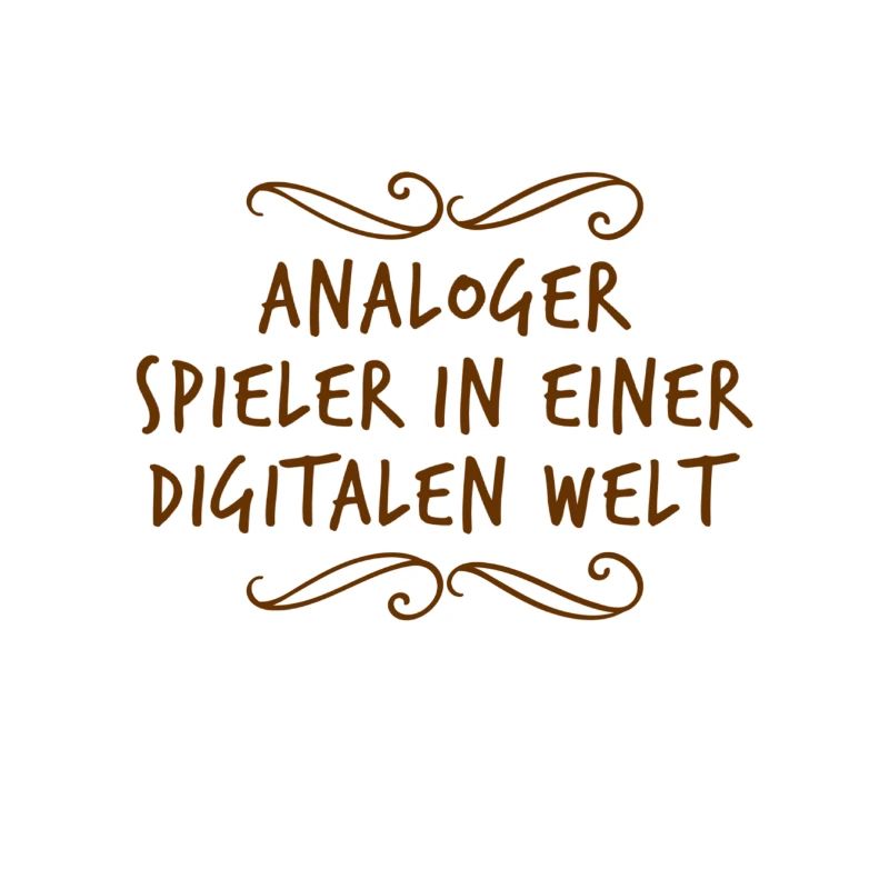Analog is great