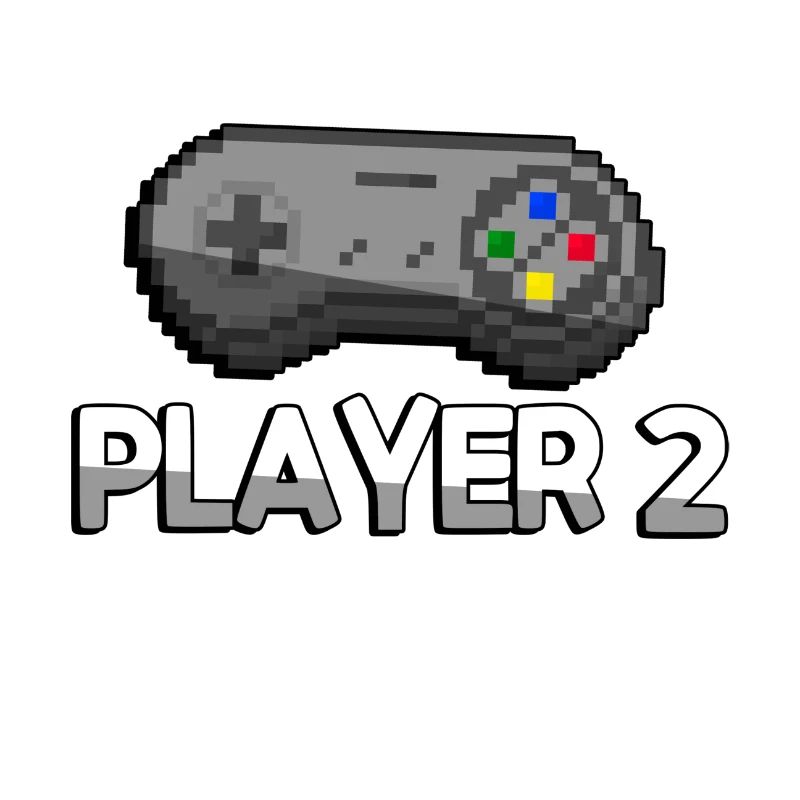 PLAYER 2 + SNES Controller - Gaming